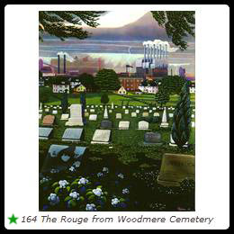 164 The Rouge from Woodmere Cemetery