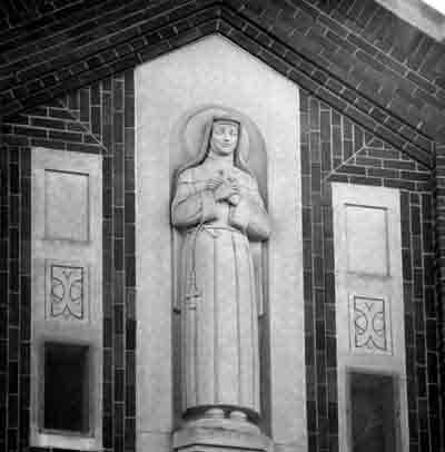 statue of St Rita