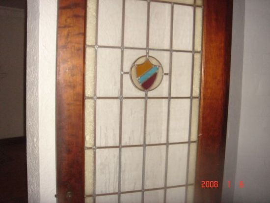 Leaded/stained glass door 4775 Fullerton