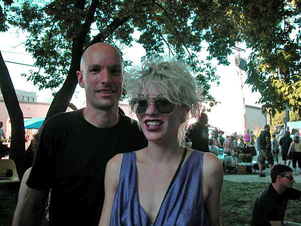 Matt Blake and Kristen Peplinski at the 4th Street Fair 2006 Detroit