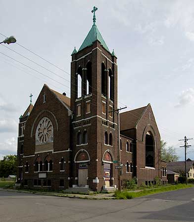 Abandoned Detroit Church