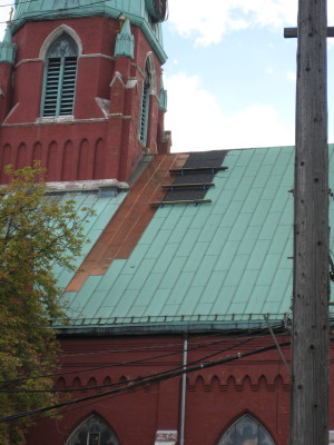 St. Albertus Church roof repair