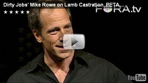 Dirty Jobs' Mike Rowe on Lamb Castration, PETA, and American Labor