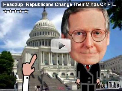 Headzup: Republicans Change Their Minds On Filibuster