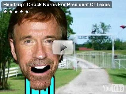 Chuck Norris Runs First Ad For President Of Texas