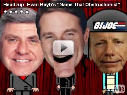 Evan Bayh's "Name That Obstructionist!"
