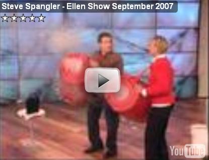 Steve Spangler - Ellen Show September 2007
