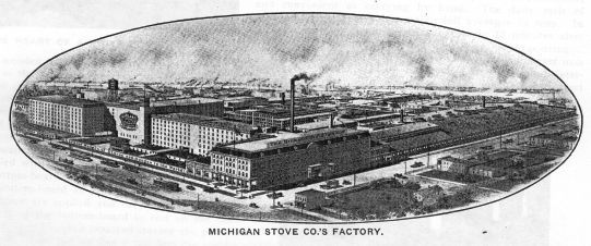 1910 Michigan Stove Exterior