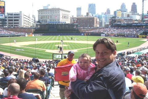comerica opening day, 2006