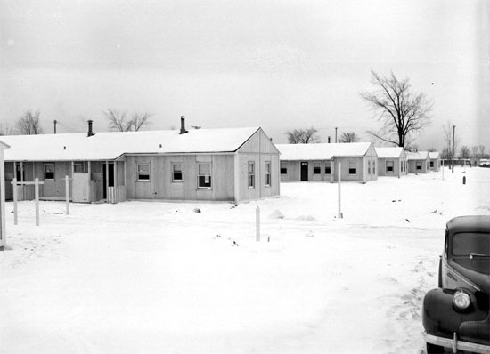 Oakdale defense housing