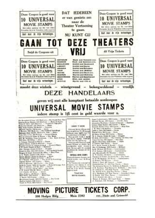 theater ad 1922