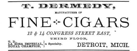 Dermedy 1884 listing