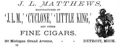 Matthews 1884 listing