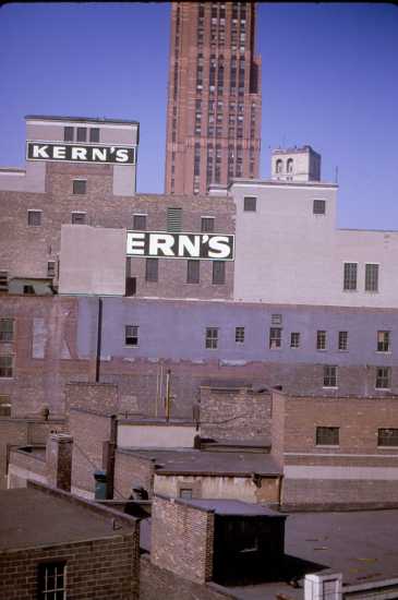 Kern Block rooftops, July 1966