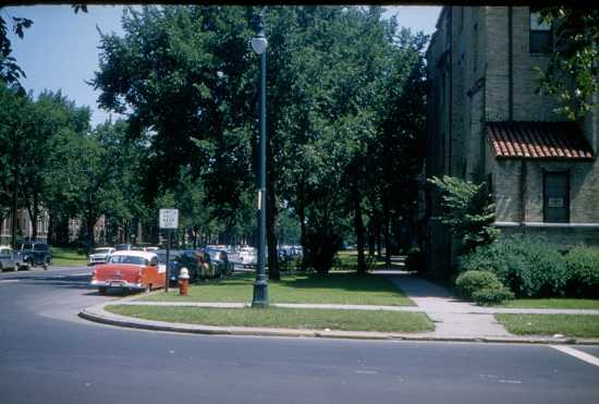 Southeast corner of W. Chicago Blvd. and Dexter Ave.