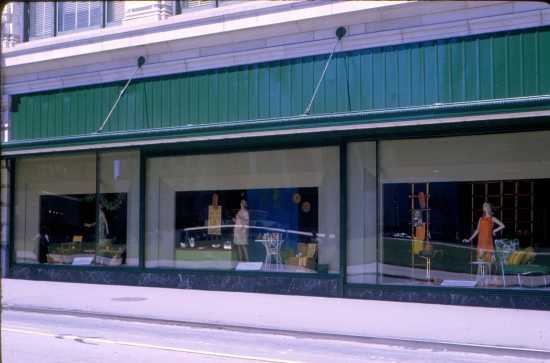 Crowley's Department Store display windows