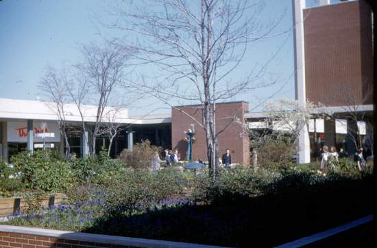 courtyard, April 1955