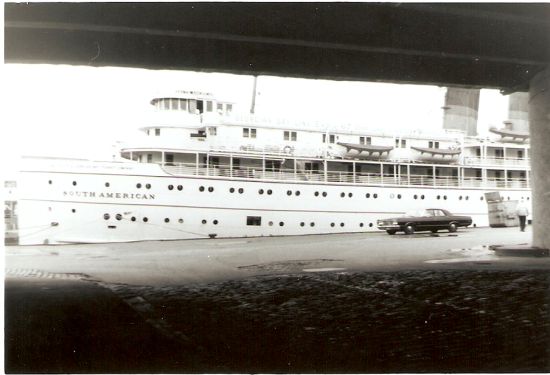 docked in Montreal 1967