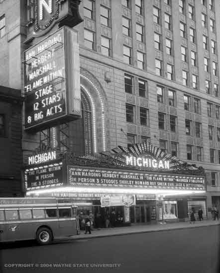 Michigan Theater  marquee