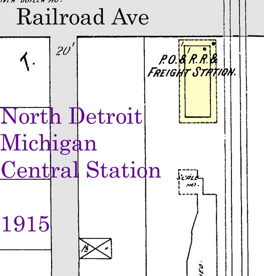 MCRR North Detroit station
