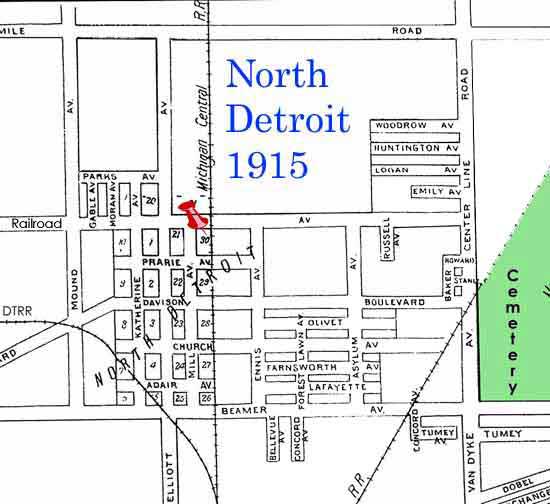 VIllage of North Detroit 1915