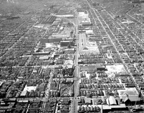 Canfield & Riopelle aerial