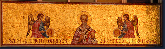 icon of Saint Clement Ohridski
