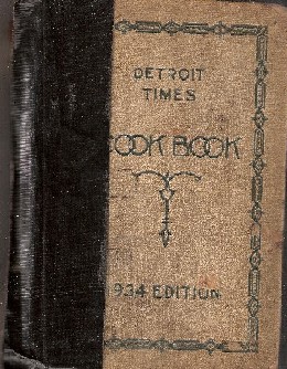 Detroit Times Cookbook 1934