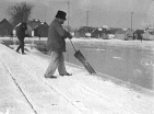 Detroit Publlishing Company Ice Harvesting possibly the Detroit River